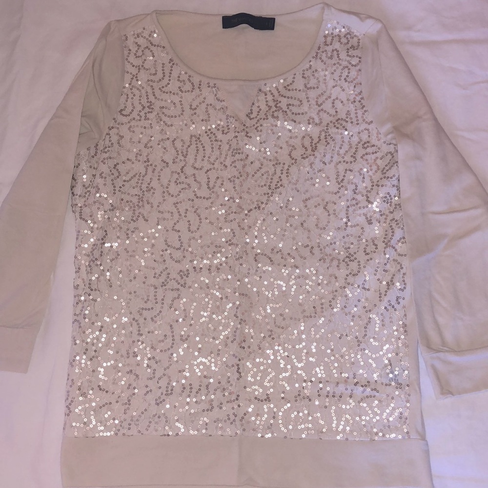 The Limited sequins top